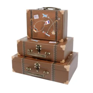 Cardboard Suitcase Props