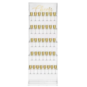 Acrylic Champagne Wall