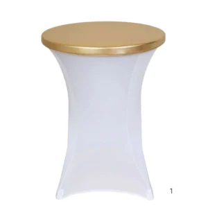 Cocktail Table Cover Gold
